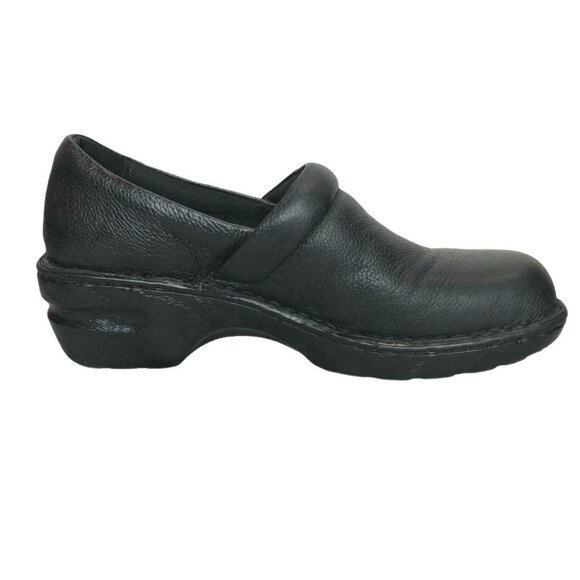 BOC Born Concepts Clogs Mules Comfort Black Leather Womens 9M Work - Picture 7 of 12